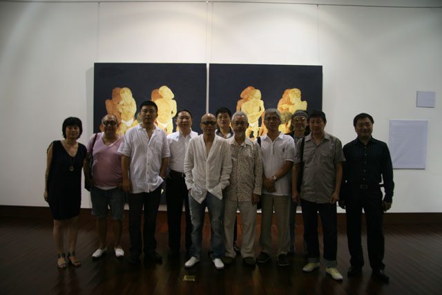 Prayer Beads and Brush Strokes